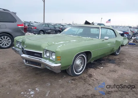 1972 Chevrolet Impala z USA, uszkodzony, nr VIN 00001M47H2T270714